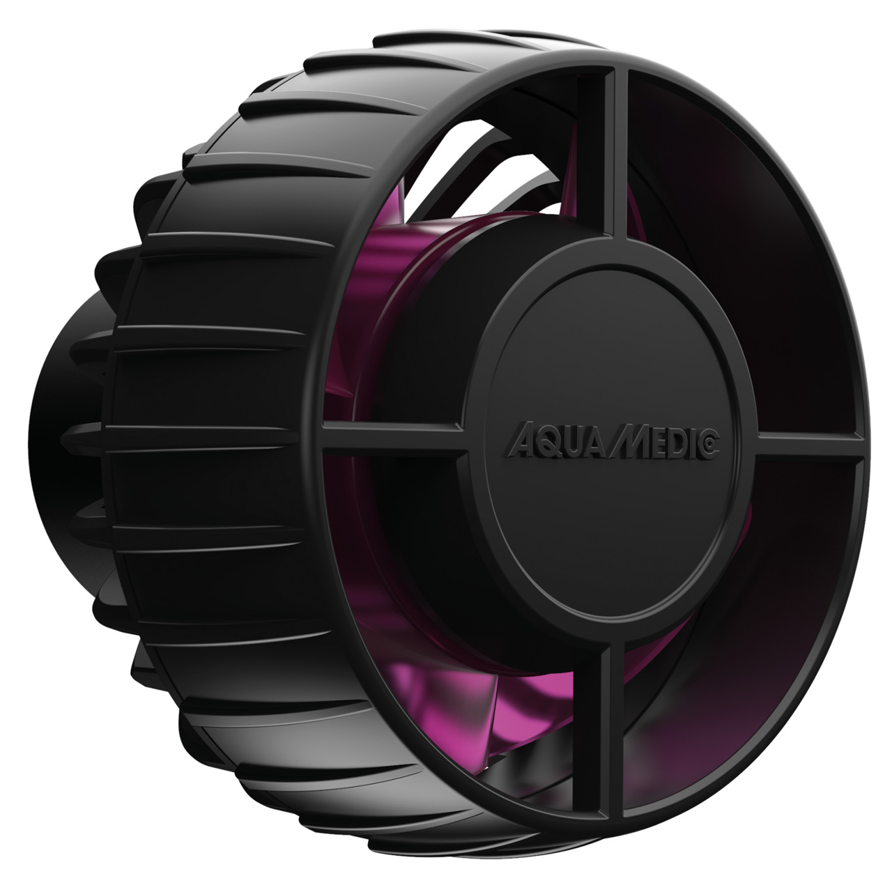 Aqua Medic EcoDrift Strömungspumpe, für Meer--Süßwasseraquarien, leise & effizient, schwarz-violett, für Aquarienliebhaber.