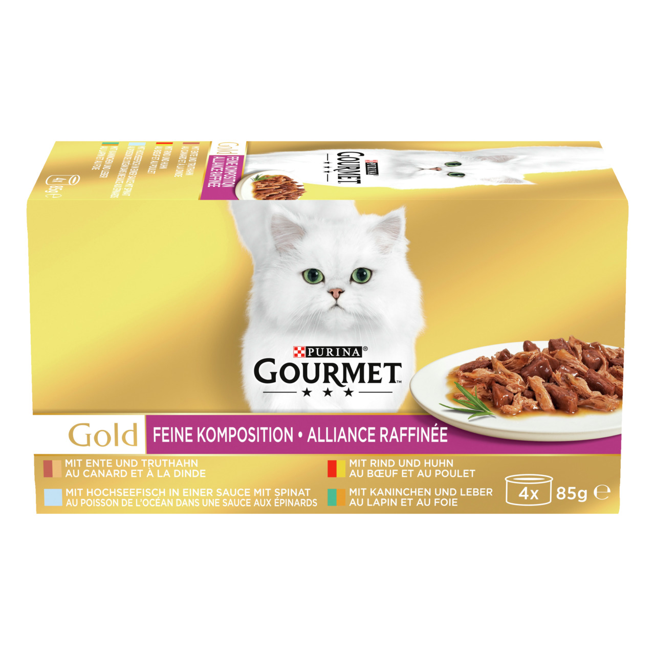 GOURMET Feine Komposition 4x85g