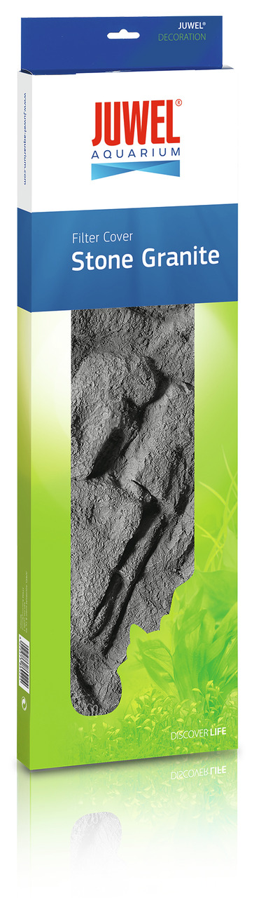 JUWEL Aquarium Filter Cover Stone Granite: Filterabdeckung für Aquarien, Granit-Optik, für naturnahe Gestaltung, Zielgruppe: Aquarienbesitzer.