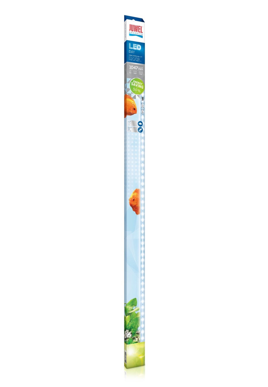 JUWEL LED Day, Aquariumleuchte, 1047 mm, energieeffizient, bis zu 50 % Energieersparnis, ideal für Fische & Pflanzen.