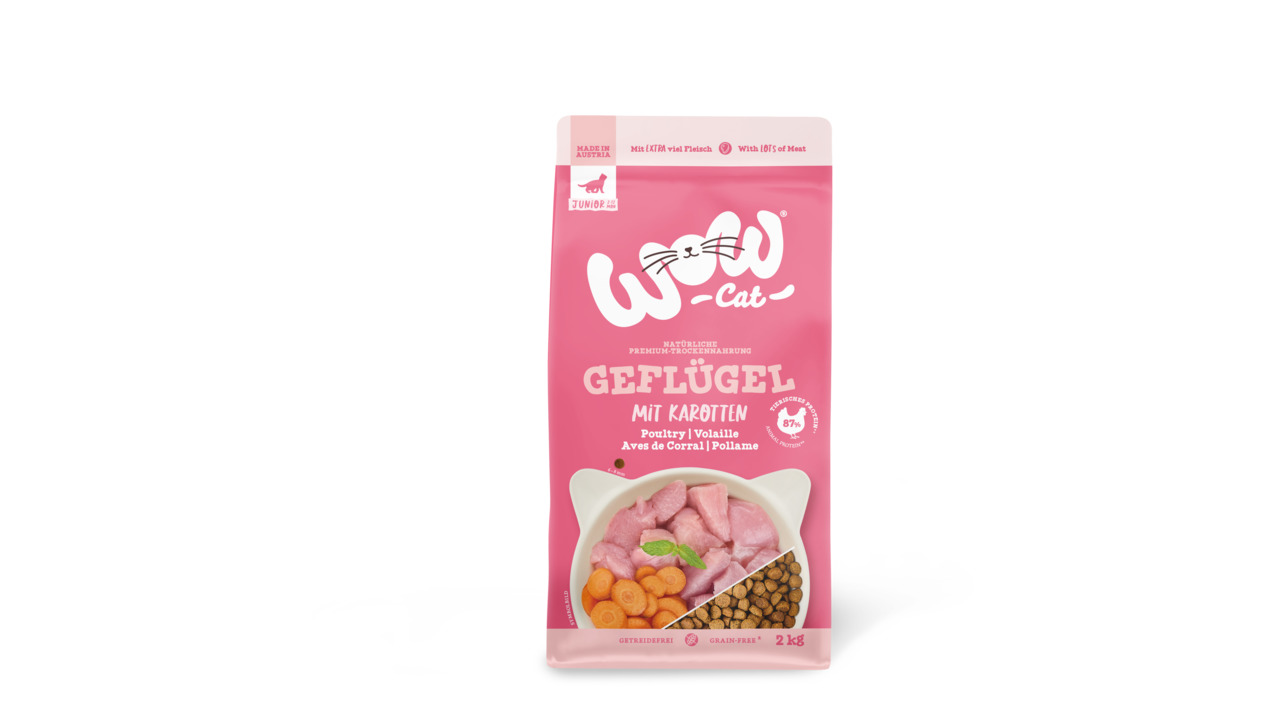 WOW Cat Junior TR  Geflügel 2 kg
