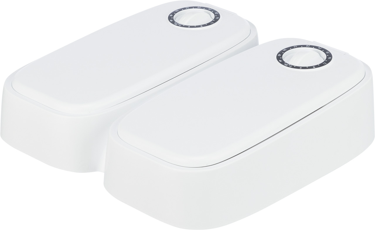 TRIXIE Futterautomat TX2, für Katzen & kl. Hunde, 300 ml, mit Zeitschaltuhr, ideal für zeitgesteuerte Fütterung bei Abwesenheit.