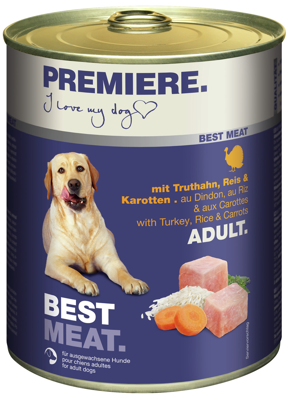 PREMIERE Best Meat Truthahn mit Gemüse 800 g