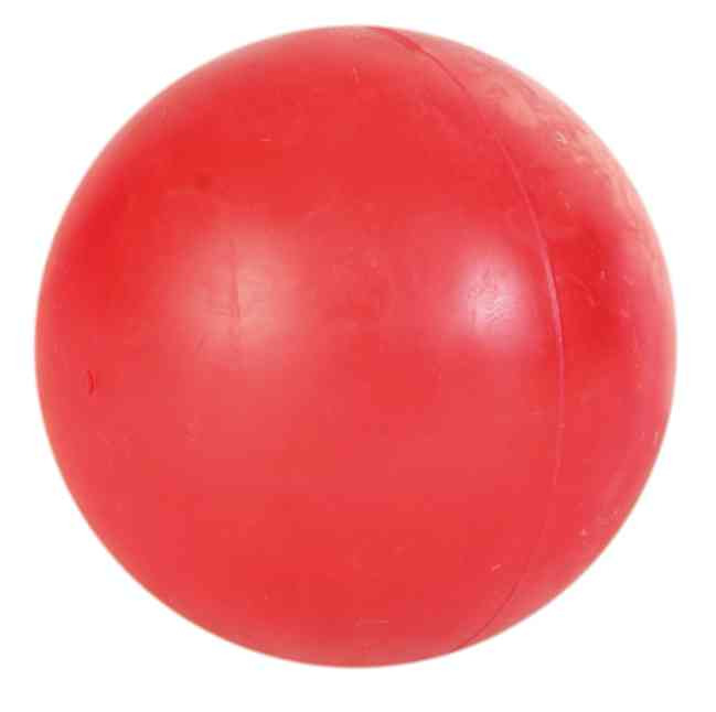 Trixie Ball Naturgummi geräuschlos Hunde Spielzeug 6 cm
