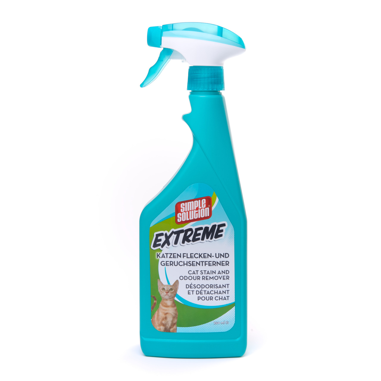 Simple Solution Extreme Katzen Flecken- und Geruchsentferner Katzen Hygiene 750 ml