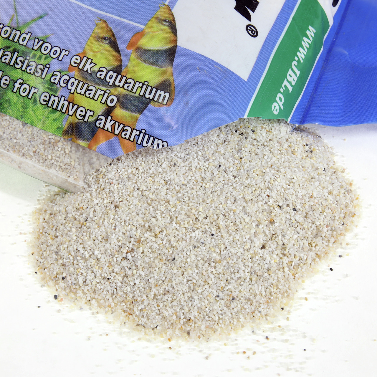 JBL Sansibar River: Feinkörniger Bodengrund (5 kg) für Süßwasseraquarien. Natürl. & sicher für Fische & Pflanzen.