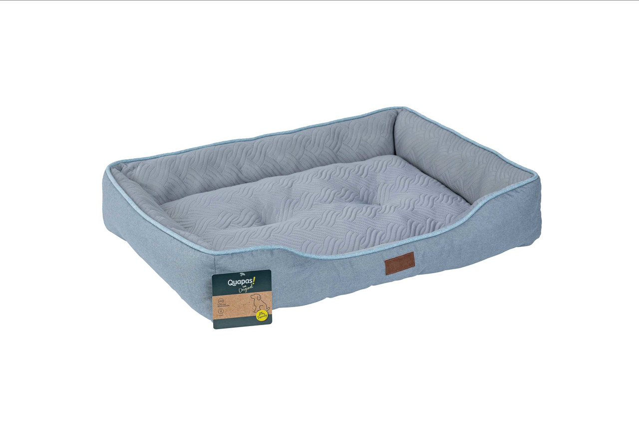PRNT Hundebett In Pastellblau – Weiches Schlafplatz Für Kleine & Mittlere Hunde