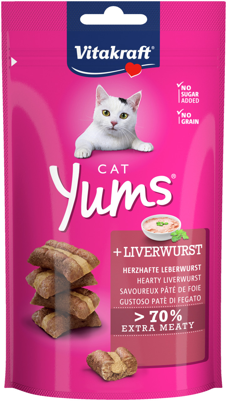 Vitakraft Cat Yums Leberwurst 40 g