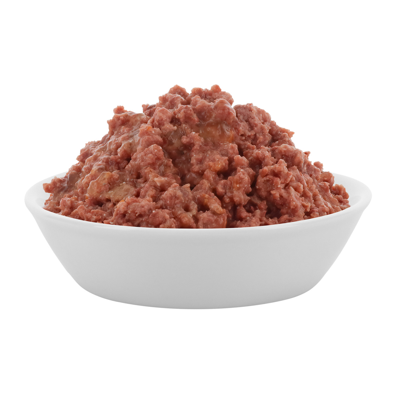Lucky Lou Nassfutter für Hunde, Rind, fein zerkleinert, geeignet für alle Rassen, hochwertig.