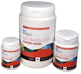 Aquarium Münster Dr. Bassleer Biofish Food Acai, für Zierfische, Geschmacksr. Acai, Größen: 60 g, 150 g, 600 g.