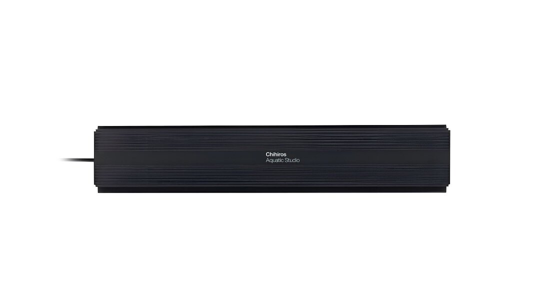Chihiros Aquatic Studio LED-Lampe, für Aquarien, modernes Design, schwarz, hochwertig, rechteckig, mit Kabel, EAN 4043366312079.