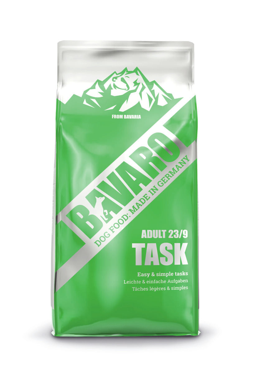 Josera Bavaro Task Adult 23-9, Hundefutter für ausgewachsene Hunde, leicht-einf. Aufgaben, 15 kg, Made in Germany.