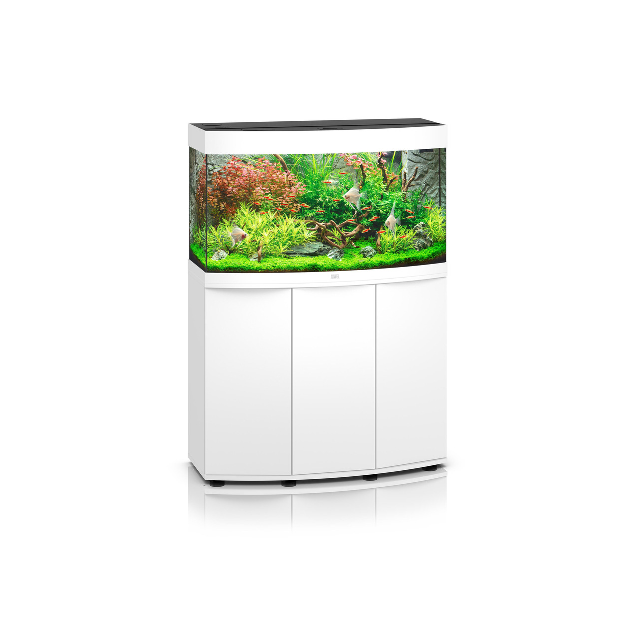 JUWEL Vision 180 LED weiß Aquarium mit Unterschrank