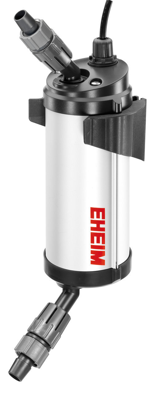 EHEIM reeflexUV 500: UV-Klärer für Aquarienbesitzer, reduziert Keime & Algensporen. Silbernes Gehäuse, 500 l-h, effektive Wasserklärung.