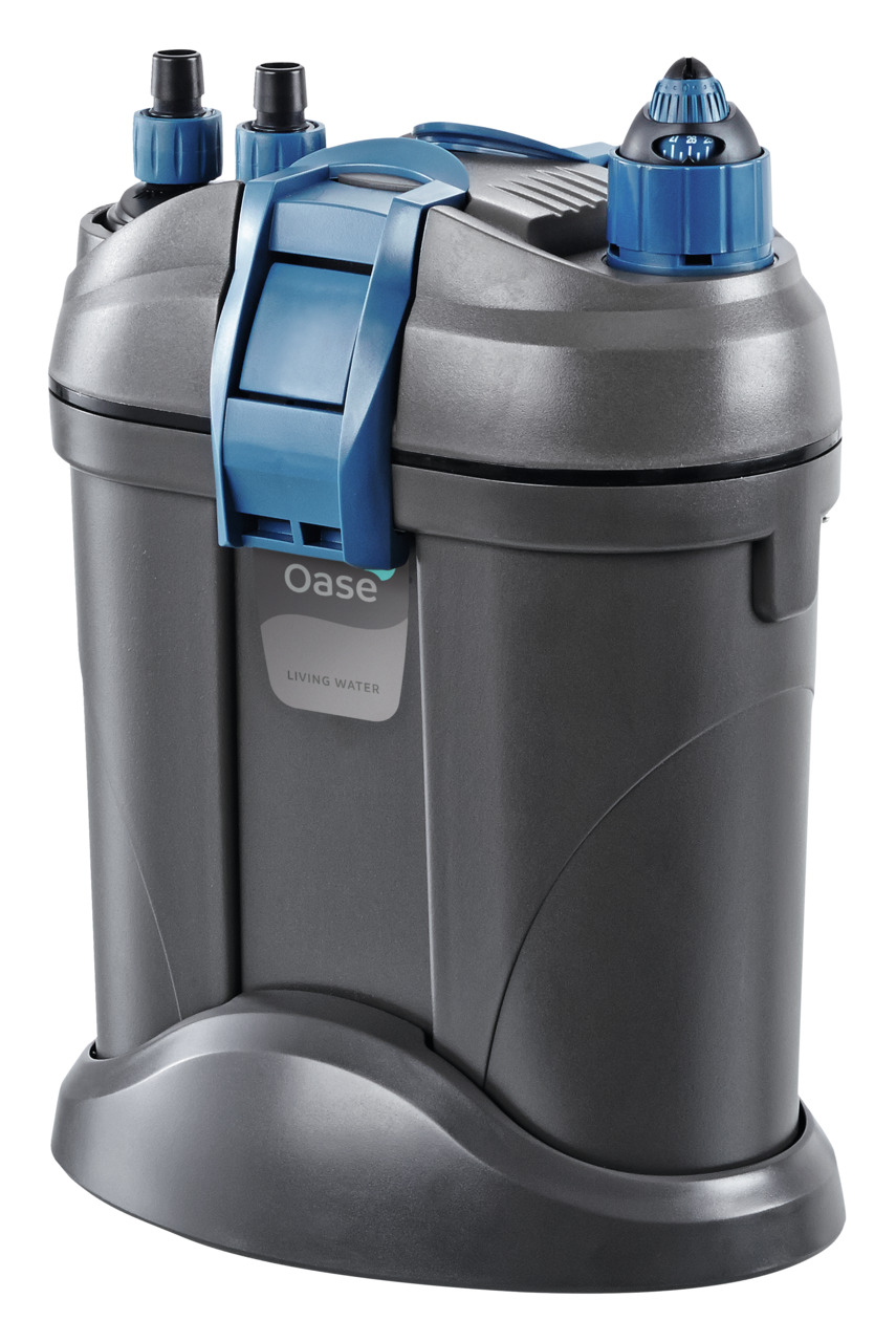 Oase BioMaster 600, Außenfilter für Aquarien bis 600L, modernes Design, Vorfilter, klares Wasser, optimale Bedingungen für Fische-Pflanzen.