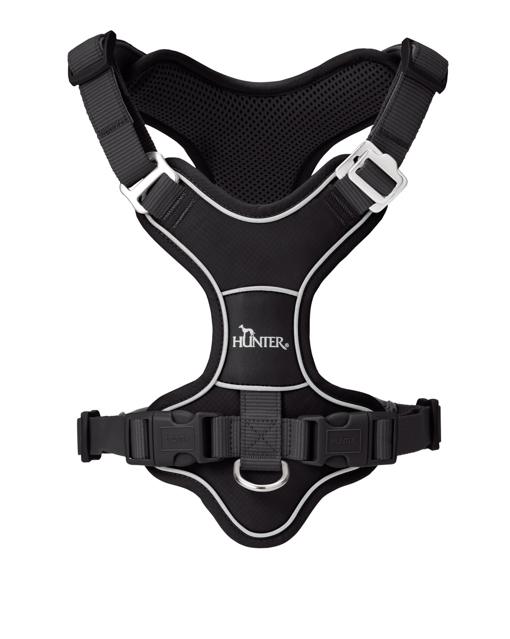 HUNTER Geschirr Divo Up 79-107 / L-XL schwarz