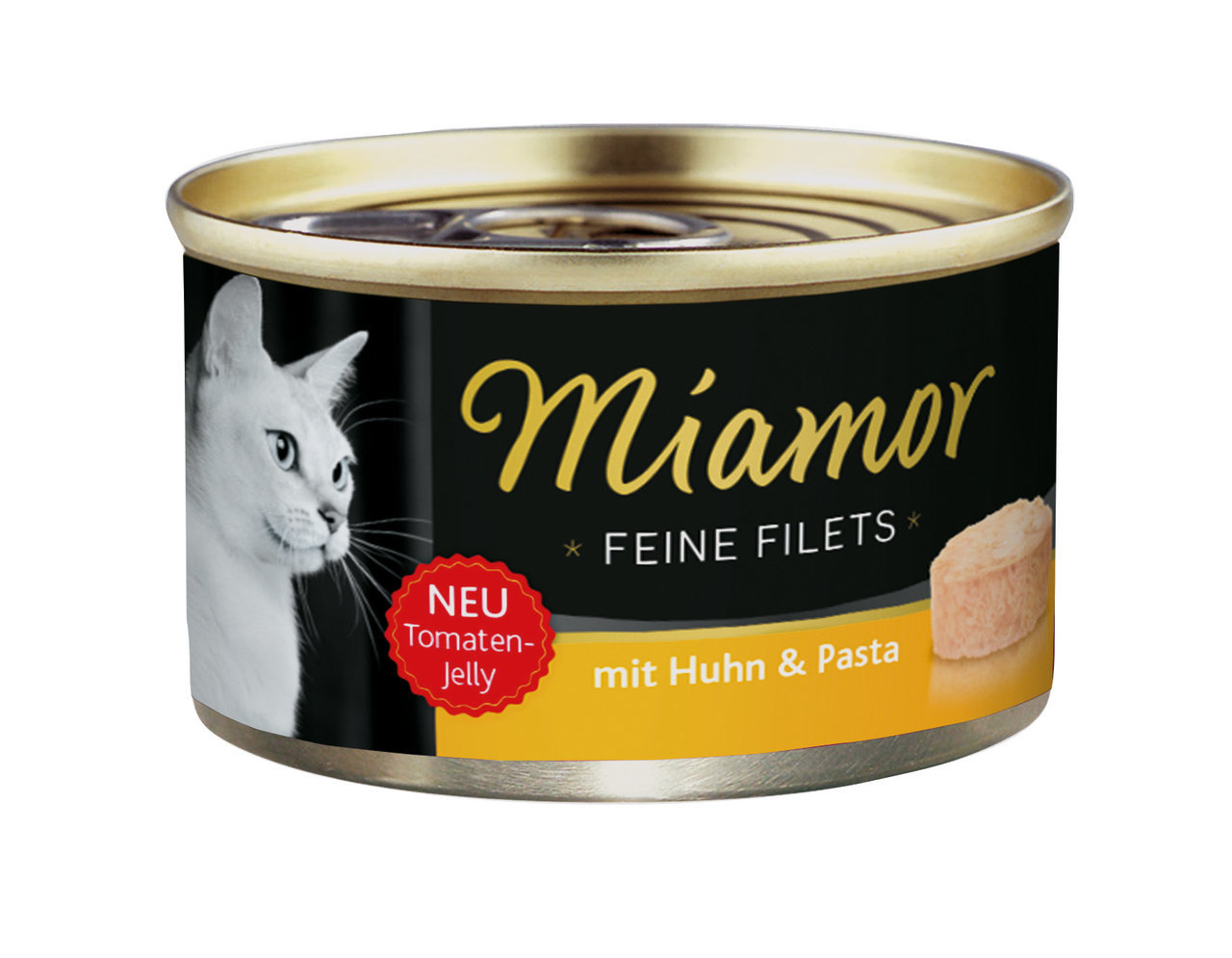 Sparpaket 48 x 100 g Miamor Feine Filets Huhn & Pasta in Tomate in Jelly Katzen Nassfutter