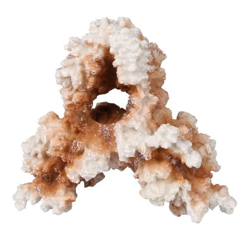 AQUA DELLA Aquarium-Deko, Korallenstruktur in Weiß/Braun, für Aquarienliebhaber, realistische Optik, EAN: 4047059443224.