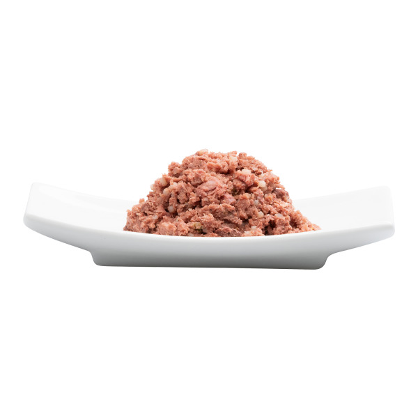 Catz finefood Nassfutter für Katzen, getreidefrei, saftige Fleischmischung, natürliche Zutaten, ausgewogene Ernährung.