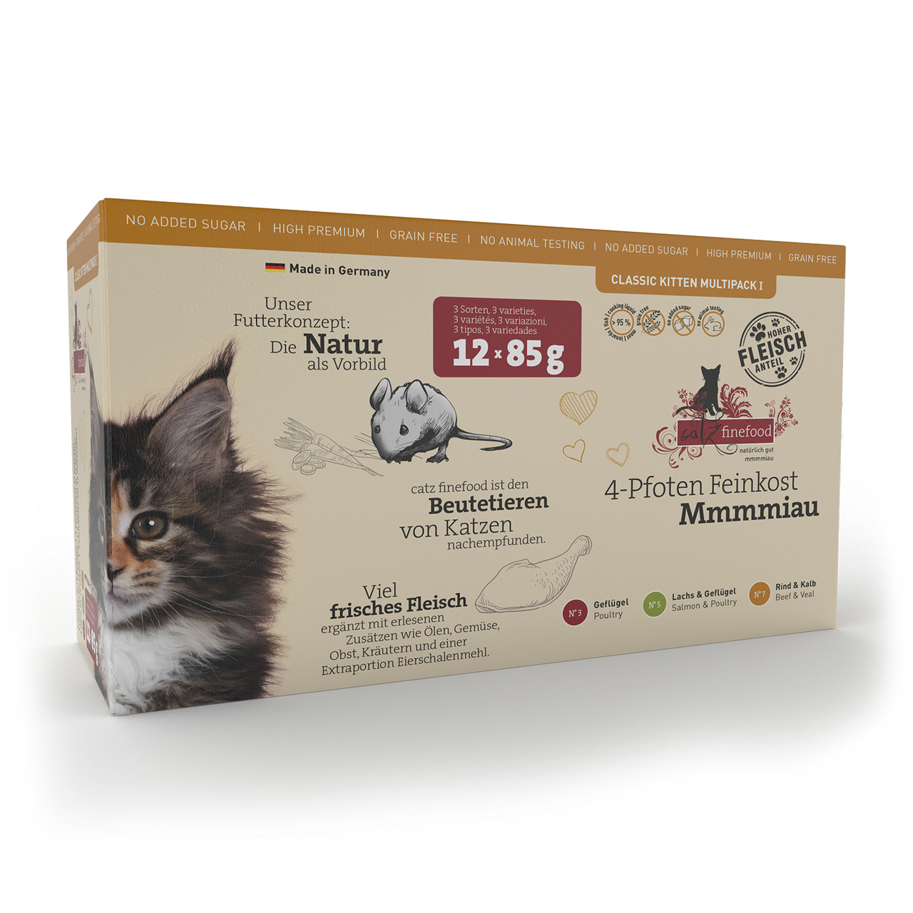 Catz finefood MP Kitten I 12x85g