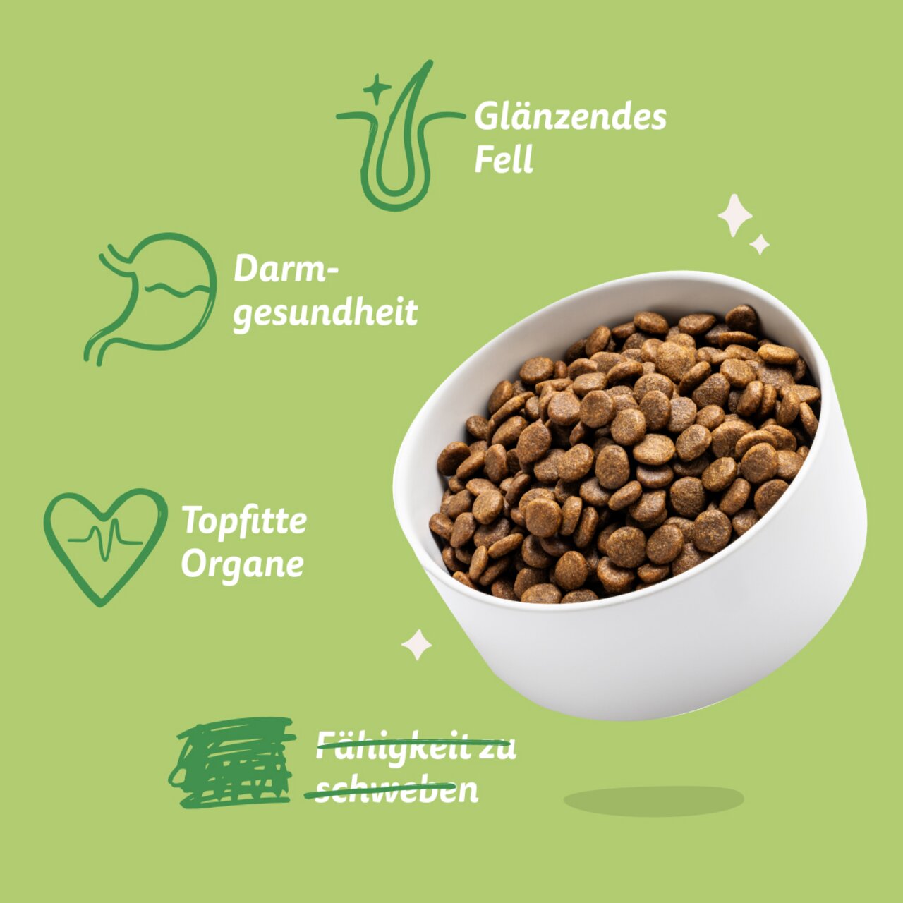 Edgard & Cooper Trockenfutter für Hunde, unterstützt glänzendes Fell, Darmgesundheit, topfitte Organe, 2 kg.