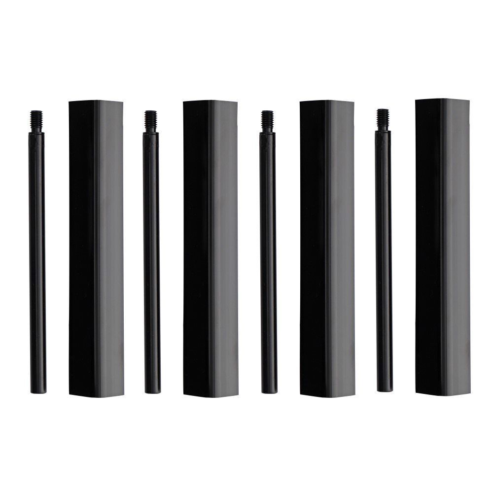 HOBBY Verlängerungsstangen, 8 Stk., für Aquarien/Terrarien, robust, modernes Design, mit Gewinden, versch. Längen.