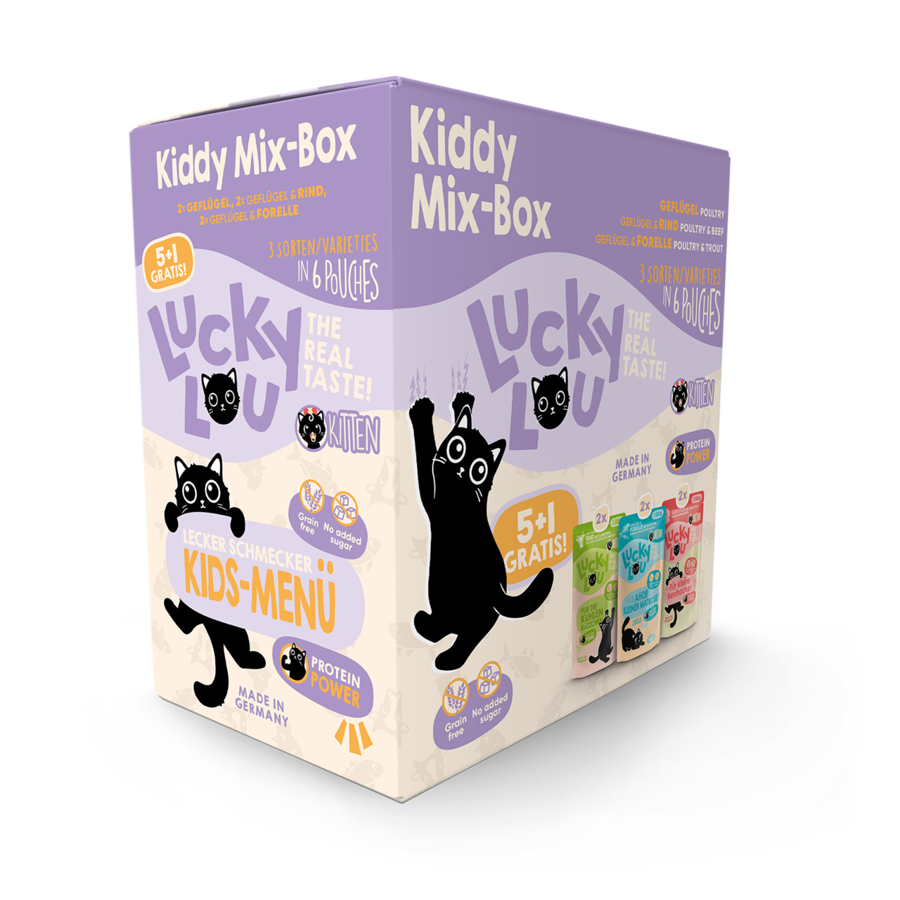 Lucky Lou Kitten Multipack 5+1 125 g