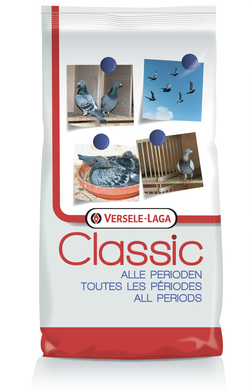 Versele-Laga Classic Alle Perioden, Taubenfutter, für alle Lebensphasen, 125 Zeichen.