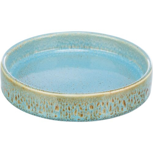 TRIXIE Napf Keramik blau Katzen Zubehör 0,25 l / ø 15 cm