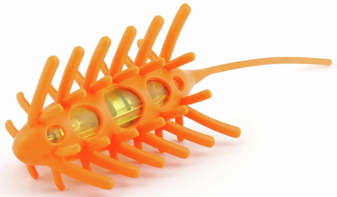 Katzenspielzeug L'chic, länglich, stachelig, mit Kugeln, für Katzen, fördert Spieltrieb & Beschäftigung.