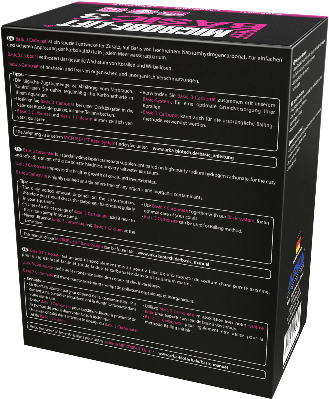 MICROBE-LIFT Basic 3 Carbonate KH 1000 g