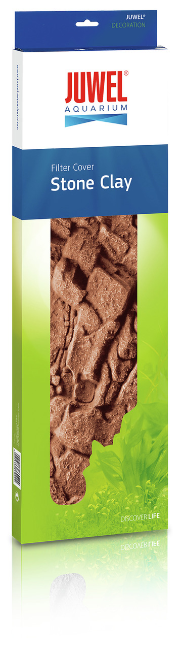 JUWEL Aquarium Filter Cover Stone Clay: Filterabdeckung f. Aquarien, Steinoptik, Zielgr. Aquarienbesitzer, dekorativ.