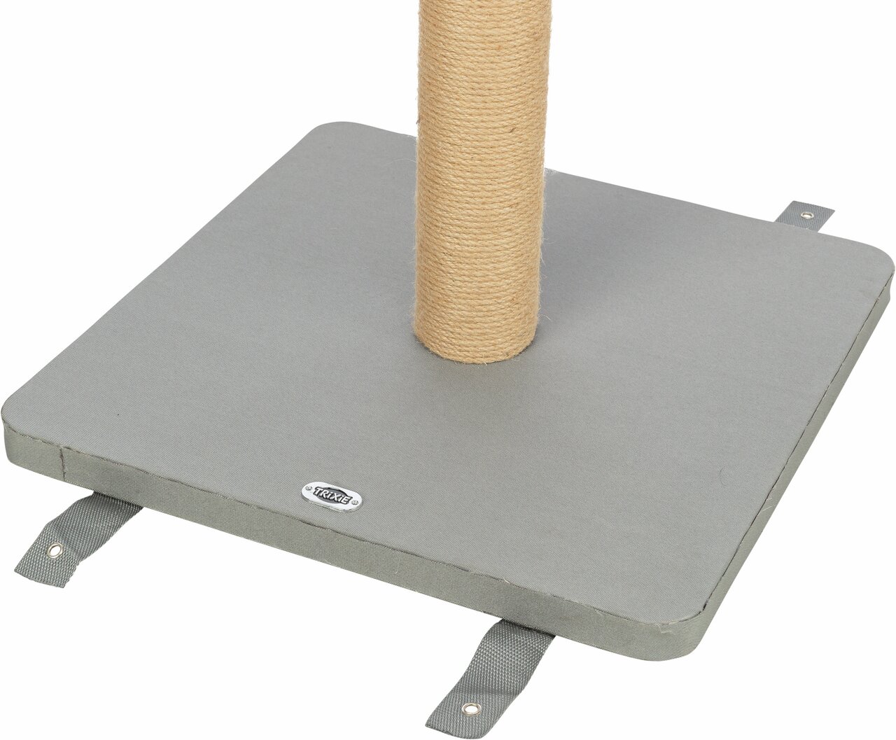 Kratzbrett TRIXIE für Katzen, Sisal, grau, ideal zum Kratzen. Mit Gurtbefestigung, robuste Materialien. Größe erkennbar.