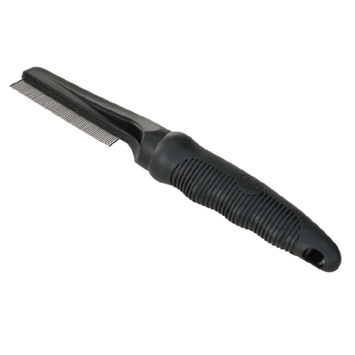 Flohkamm "Take Care" für Hunde & Katzen, ergonom. Griff, feine Metallzinken, entfernt Flöhe/Schmutz, ideal für Fellpflege & Hygiene.