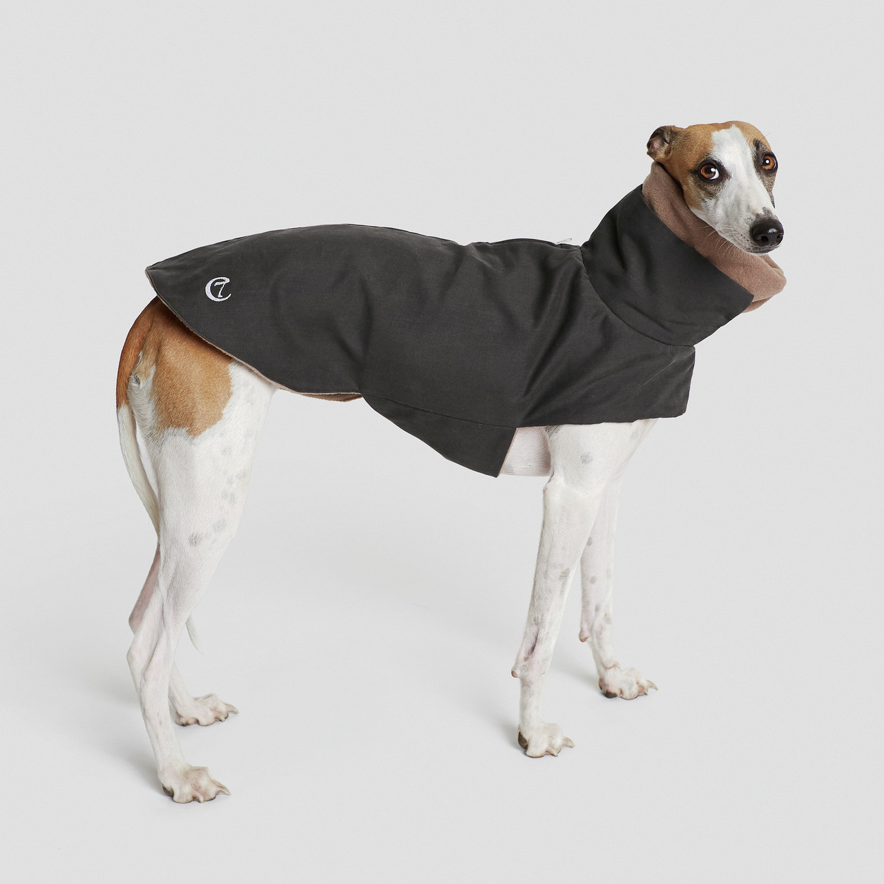 Cloud7 Hundemantel Brooklyn Graphit Größe 12
