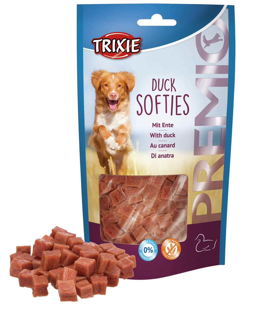 Trixie Premio Duck Softies mit Ente Hunde Snack 100 g