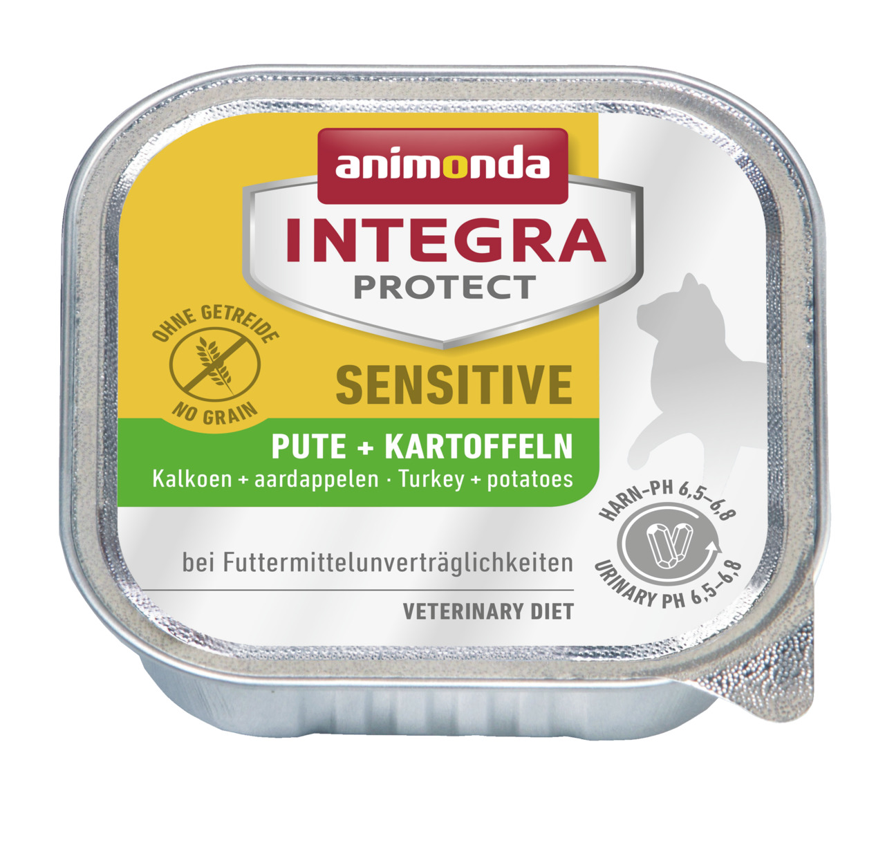 Animonda Integra Protect Sensitive Pute + Kartoffeln Katzen Nassfutter 100 g