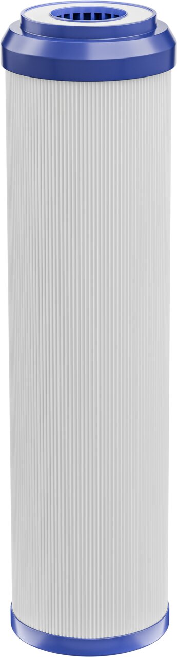 ARKA Wasserfilter, zylindrisch, für Aquarien-Teiche, weiß-blau, sorgt für optimale Wasserqualität für Fische & Aquarienbewohner.
