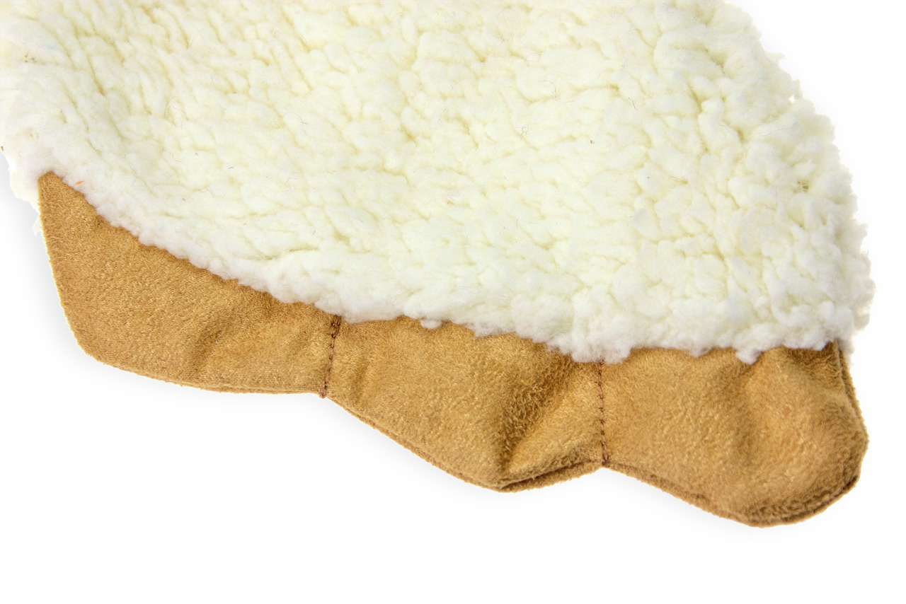 Karlie Lammfell-Handschuh f. Haustiere (Hunde/Katzen), Fellpflege+Massage, entfernt lose Haare, sorgt f. glänzendes Fell.