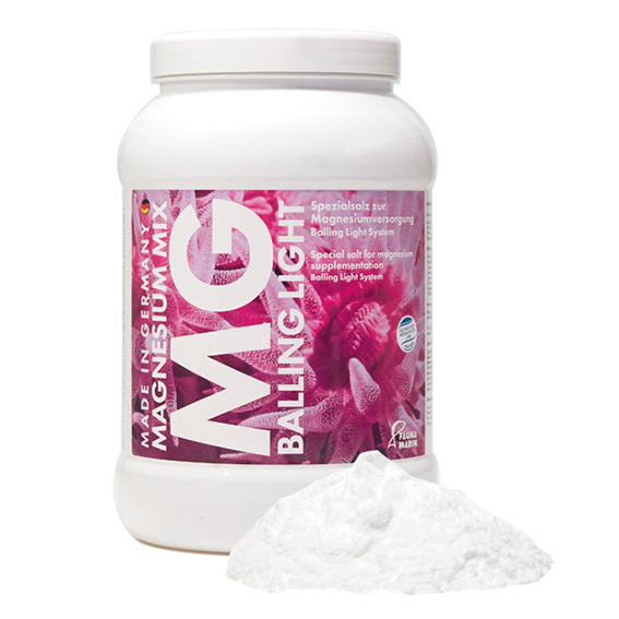 Fauna Marin Balling Light Magnesium Mix, 1 kg, für Aquarienbesitzer, präzise Mg-Versorgung für Korallen, "Made in Germany".