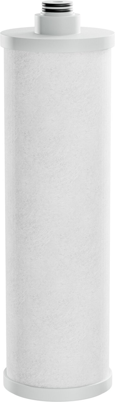 ARKA Filterkartusche für Umkehrosmoseanlage, Ersatzfilter für Aquaristik, weiße Kartusche mit Schraubanschluss.