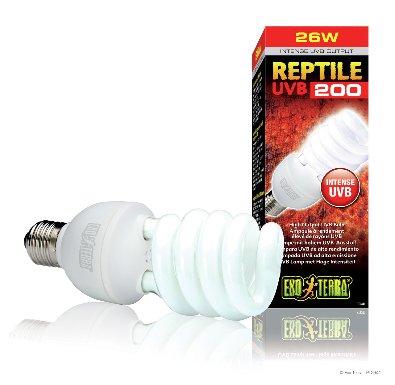 Exo Terra Reptile UVB 200 25 Watt (Europa) Terrarienbeleuchtung