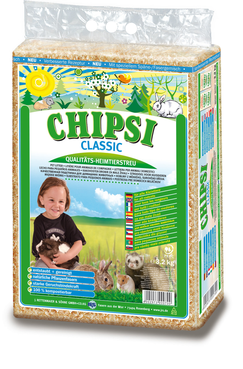 CHIPSI Classic 3,2kg Einstreu