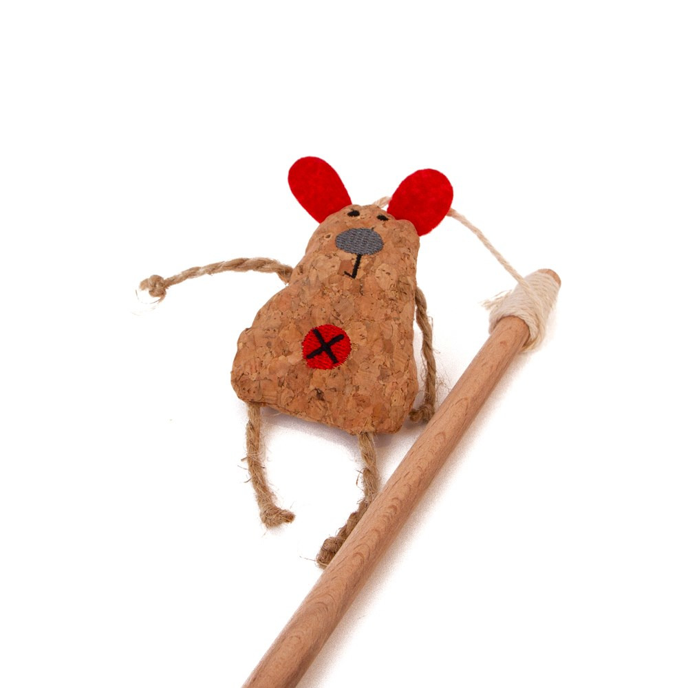 Great & Small Cat Dangler Cork Mouse CatToy
