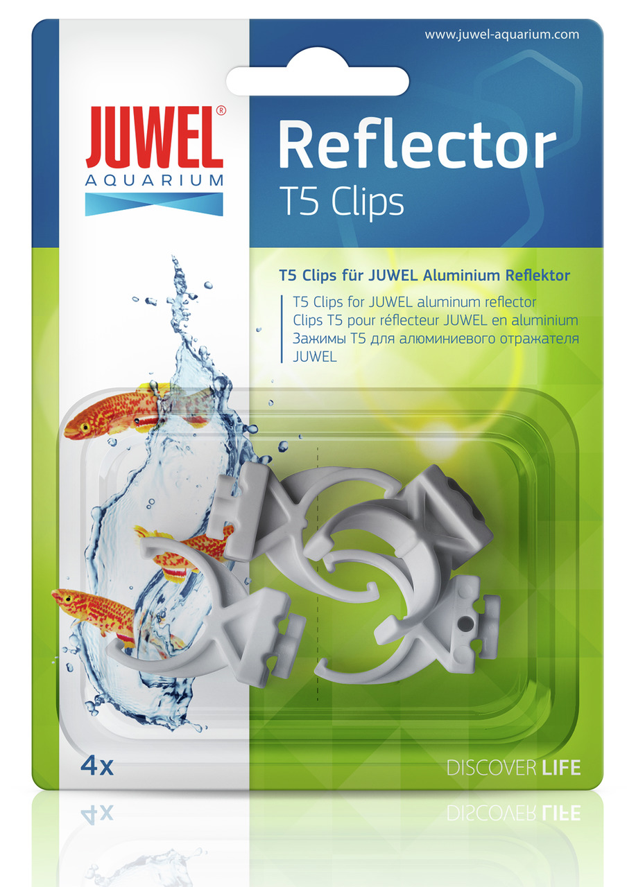 Juwel Reflector T5 Clips Aquarium Beleuchtung 1 Set