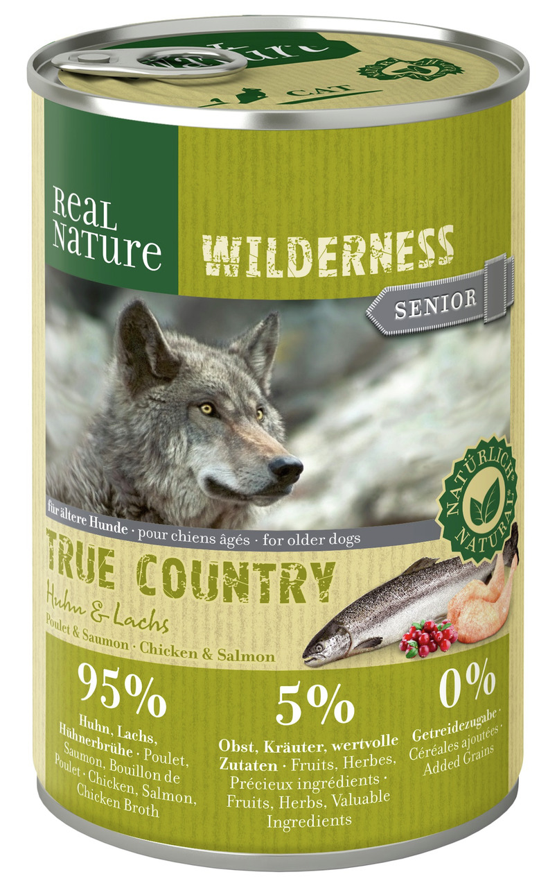 REAL NATURE Wilderness Senior True Country 400 g