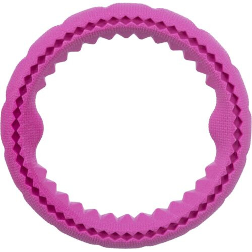 TRIXIE Kauring für Hunde, pink, robustes Material, massiert Zahnfleisch, unterstützt Zahnpflege, ideal für Spiel & Hygiene.