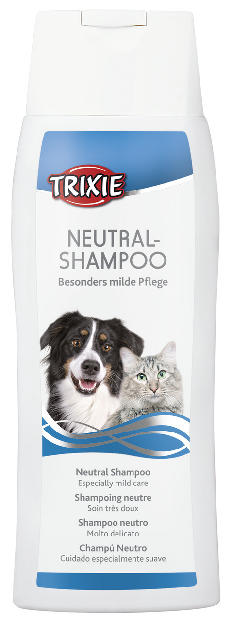 TRIXIE Neutral-Shampoo, 250 ml, für Hunde & Katzen, milde Pflege, sanfte Reinigung.