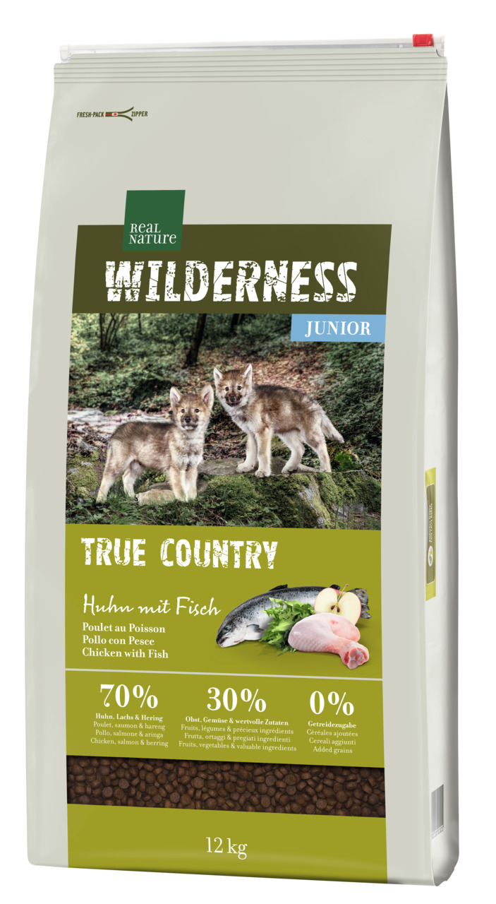 REAL NATURE Wilderness Pure Country Junior 12 kg