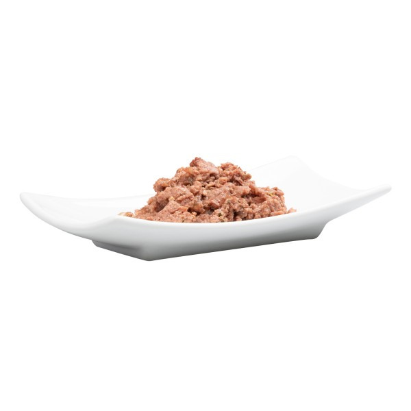 Catz finefood Nassfutter für Katzen, fleischig-saftig, hochwertig für anspruchsvolle Katzen.